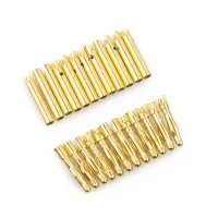 2mm Gold "Bullet" Connectors (12 Pair)