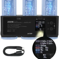 LKTOP 200W Air 3 Series Battey Charging Hub for DJI/Specta Air 3 Series